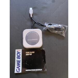 Nintendo Game Boy Four Player Adapter DMG-07 Authentic OEM 90s Working